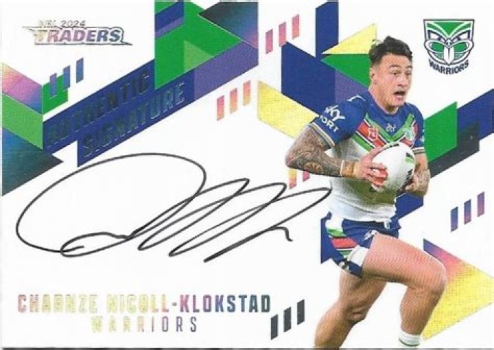 Charnze Nicoll-Klokstad making Warriors fullback jumper his own